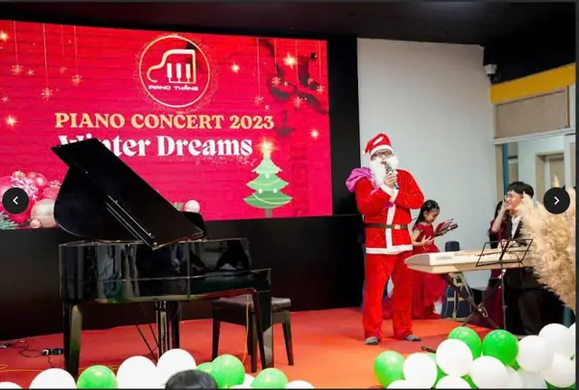 Piano Concert 2023 Winter Dreams – Ông già Noel lên sân khấu